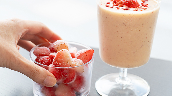 <PR>新食感の冷凍フルーツ 鮮度保つ秘密に迫る