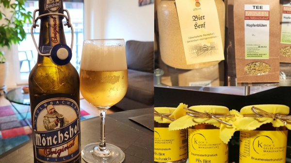 クルムバッハの地ビール、メンヒスホーフの博物館へ