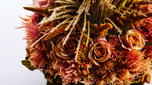 生きていれば結婚50年 亡き妻に記念の花を