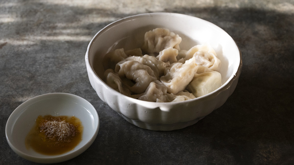 意外と簡単？　皮から手作り、もちもち水餃子