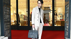 銀座で発見!イタリアセレブ愛用の名門バッグの秘密