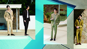 ホックニーの光を思わせる初夏にスーツをまとう愉しみ