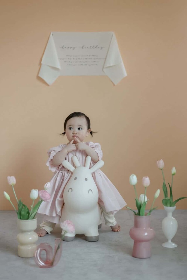 めうちゃん、1歳になりました♡（提供：＠meu__kirokuさん）