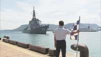 海上自衛隊イージス艦が寄港　高松港　2019年