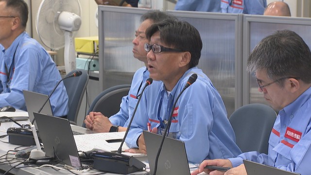 訓練の様子 四国地方整備局(高松市)