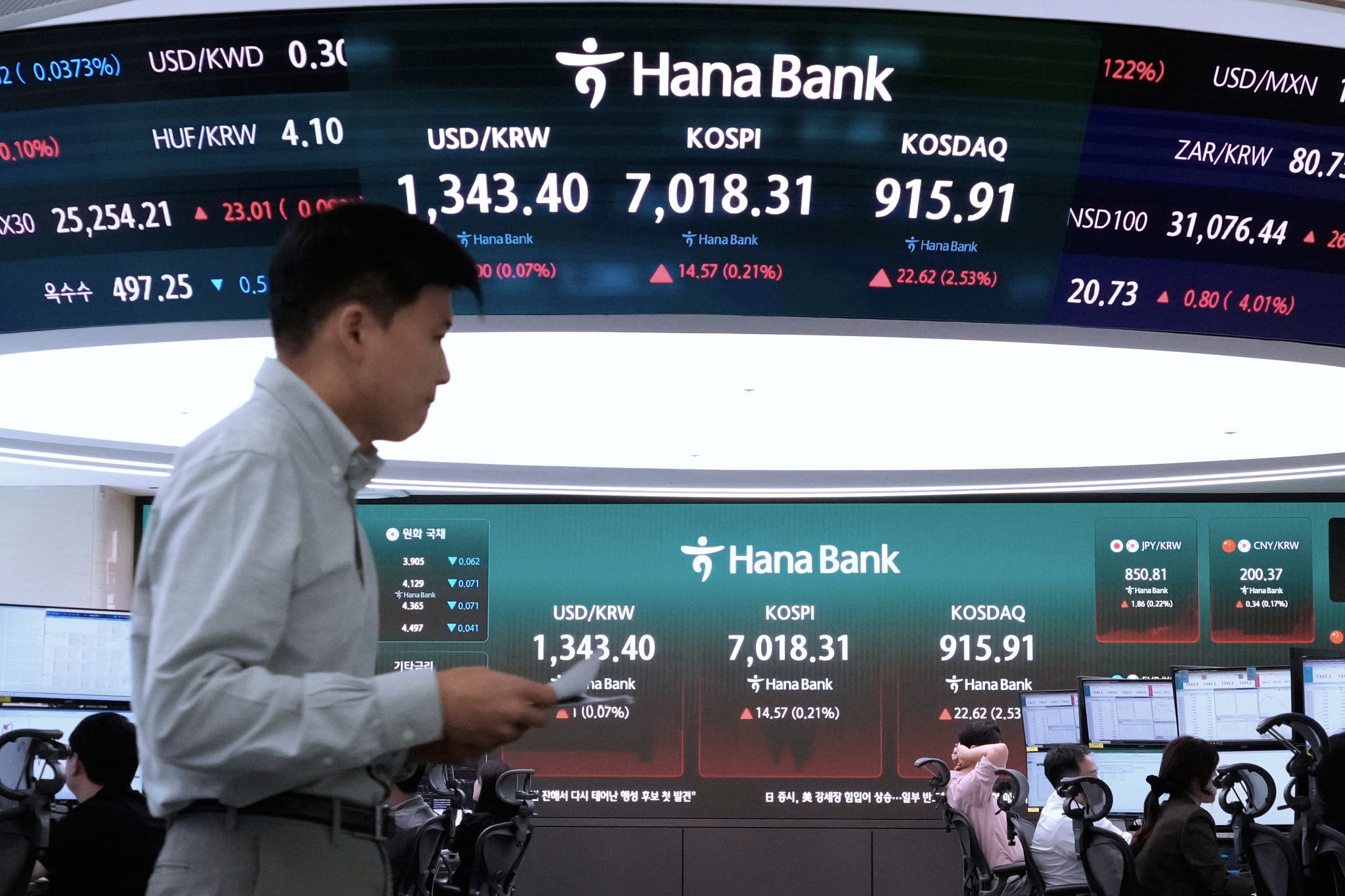 Wall Street retreats from its record as stocks fall worldwide | The Asahi ...