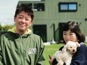 坂上忍さんの保護犬猫ハウス「さかがみ家」訪問　決意を新たに