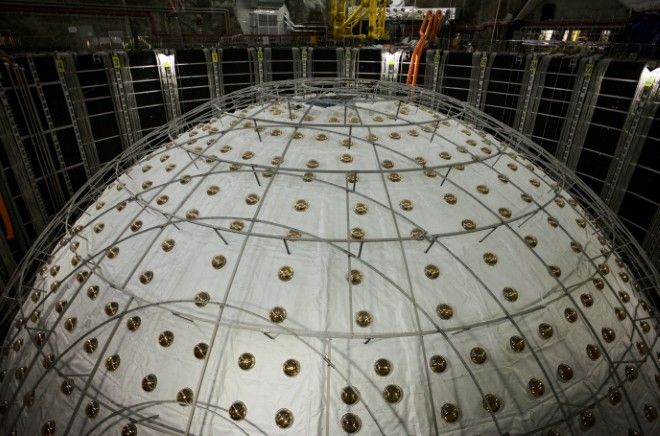 Underground detector in China gains insights on ghostly neutrinos