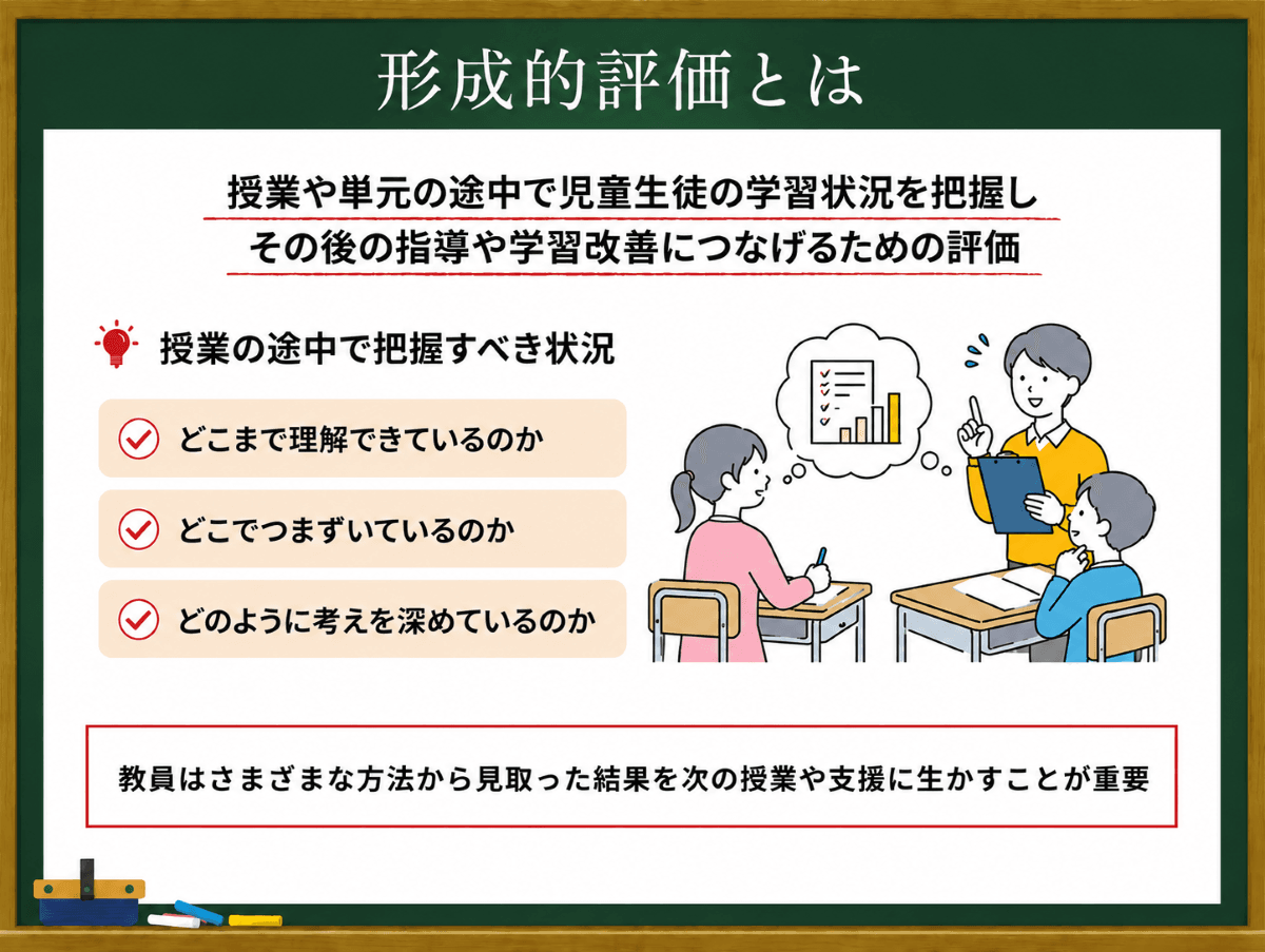 形成的評価とは？総括的評価との違いや具体例をわかりやすく解説