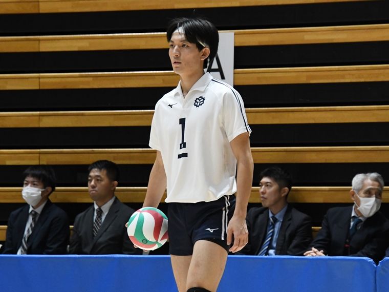 バレー - 日本体育大・山元快太 挫折の繰り返しだった4年間「最後に