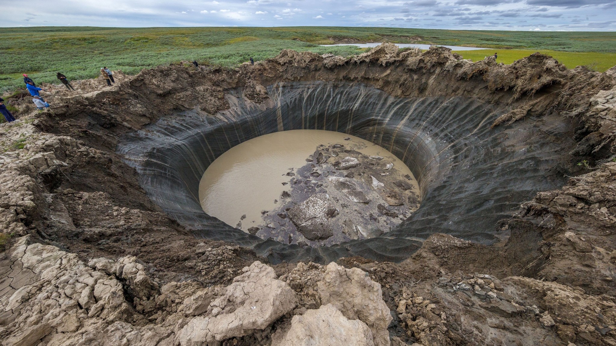 メタンは地球温暖化の「時限爆弾」、永久凍土から放出懸念 宇宙から