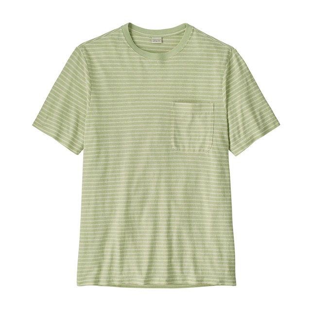 自然由来の素材でホットウェザーに適応する、<br>パタゴニアのTシャツ。