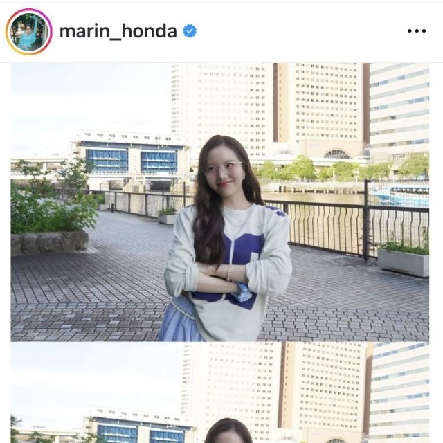 本田真凜のインスタグラム＠marin_hondaより