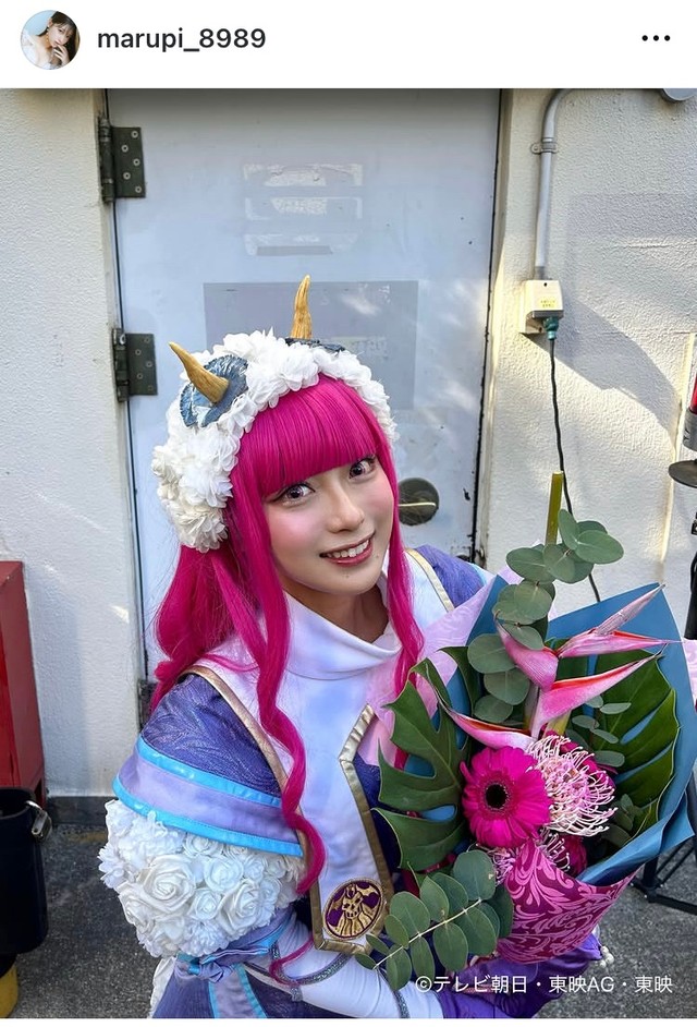 2月8日のまるぴインスタグラム＠marupi_8989より