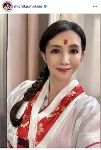 牧野美千子インスタグラム＠michiko.makinoより