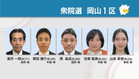 衆院選　岡山1区