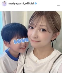 矢口真里のインスタグラム＠ mariyaguchi_officialより
