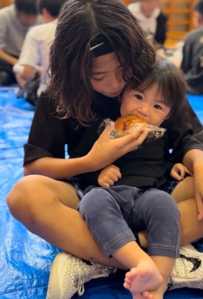 しおちゃんが可愛くてたまらない！えにし君（提供：＠enishi.basketballさん）
