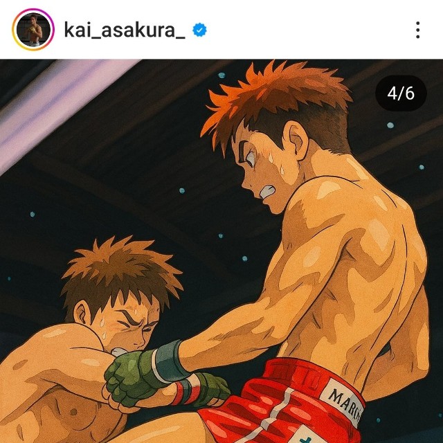 朝倉海(@kai_asakura_)さんのインスタグラムより