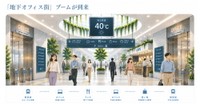 「地下オフィス街」ブームが到来（出典：SHE株式会社 調べ）