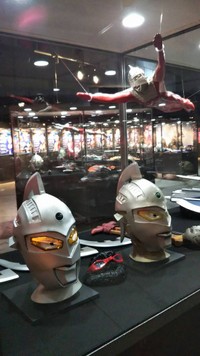 実際の撮影でも使用されたウルトラセブンのマスク