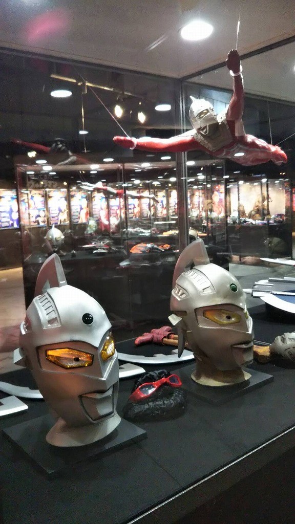 実際の撮影でも使用されたウルトラセブンのマスク