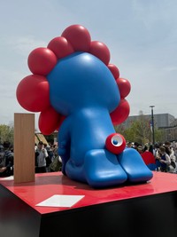 「ミャクミャクのケツはいいぞ」と綴った投稿主。