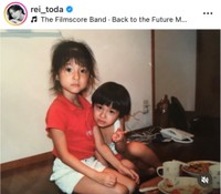 戸田れいインスタグラム（＠rei_toda）より