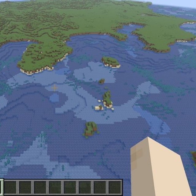 日本周辺の海底地形データから作成した「Minecraft（マインクラフト）」のワールドデータ／海上保安庁　海洋情報部公式HPより