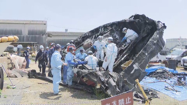 実況見分　倉敷市玉島乙島　20日