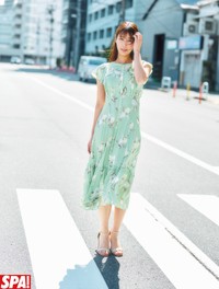 谷碧「週刊SPA! 」(扶桑社)5月5・12日合併号より＝撮影／高橋慶佑 ヘアメイク／エノモトマサノリ スタイリング／田中陽子