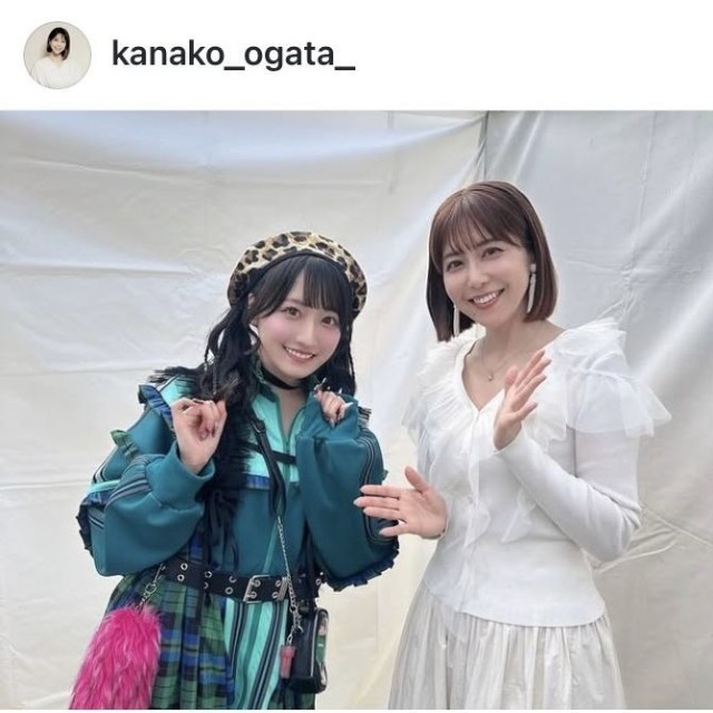 緒方かな子のインスタグラム＠kanako_ogata_より