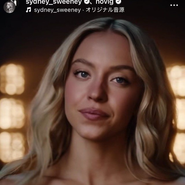 シドニー・スウィーニーのインスタグラム＠sydney_sweeneyより