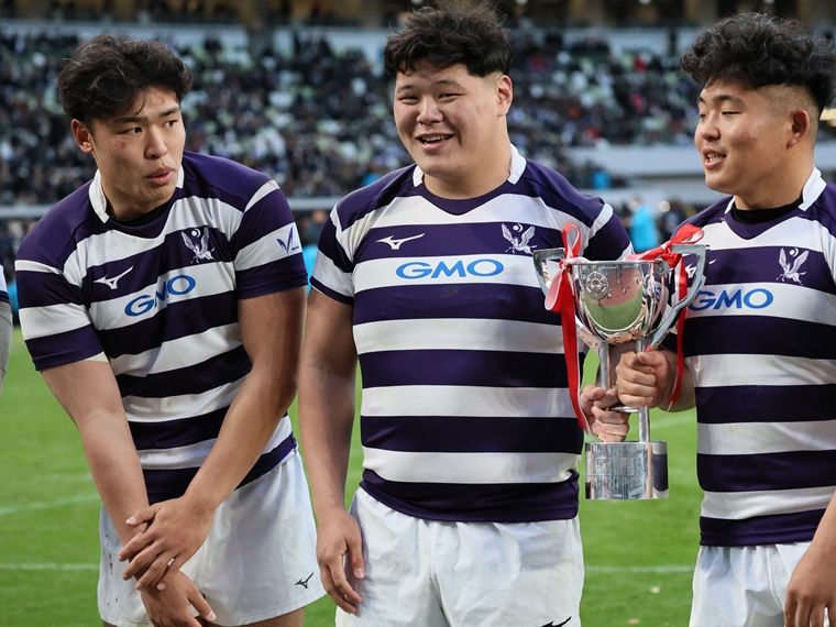 ラグビー - 明治大学・大川虎拓郎 昨季優勝に導いた「受け入れる
