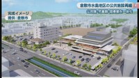 水島市民交流センター　完成イメージ　提供：倉敷市