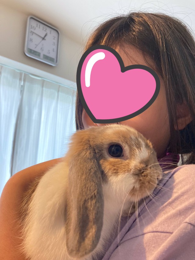 毎日よく食べてよく飲んで、たくさんうんちをしているベルちゃんはとっても元気！（親御さん提供）