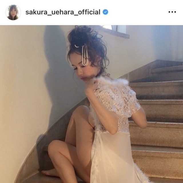 上原さくらインスタグラム＠sakura_uehara_officialより