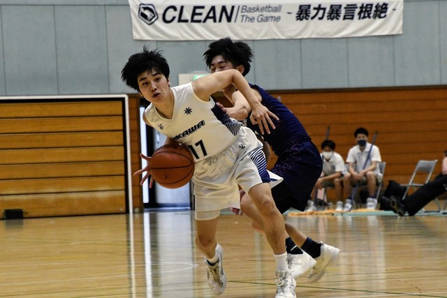 【男子決勝】日川―日本航空（全国高校総体バスケ山梨県大会2022）