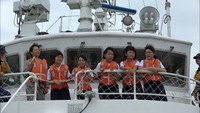 小学生が海の環境を学ぶ　巡視艇の航海も体験　香川・小豆島