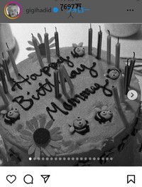 ジジ・ハディッドのインスタグラム＠gigihadidより