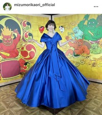 水森かおりインスタグラム（＠mizumorikaori_official）より