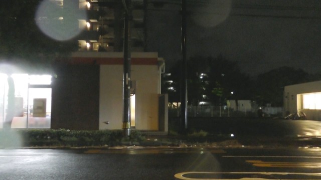 事故があった県道　高松市松縄町　4日午後10時ごろ
