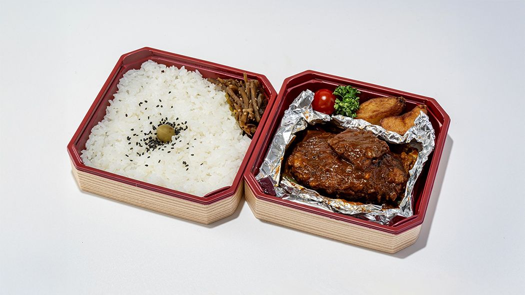 東京駅限定“推し弁当”ランキング5_つばめ風ハンブルグステーキ弁当　1050_main