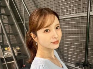 角谷暁子アナのインスタグラム＠kadoya_akikoより