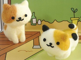 「ねこあつめ」の猫を作って集める！　やってみたら簡単だった
