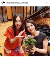 西村由紀江インスタグラム＠nishimurayukie_officialより