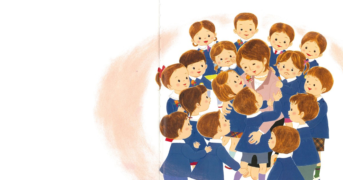 幼稚園生が書いた感動のストーリーが書かれたものです。 幼稚園生が書いた感動のストーリーが書かれたものです。 幼稚園生