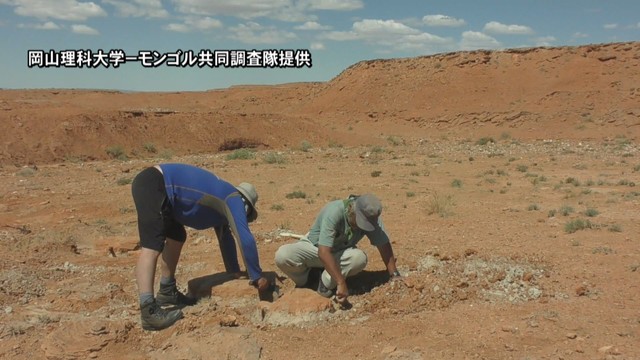 岡山理科大学―モンゴル共同調査隊提供