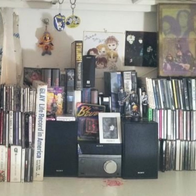 狂邪さんのコレクションたち（狂邪さん提供）