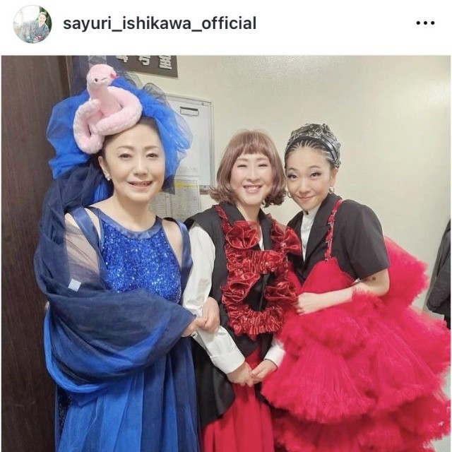 石川さゆりインスタグラム＠sayuri_ishikawa_officialより